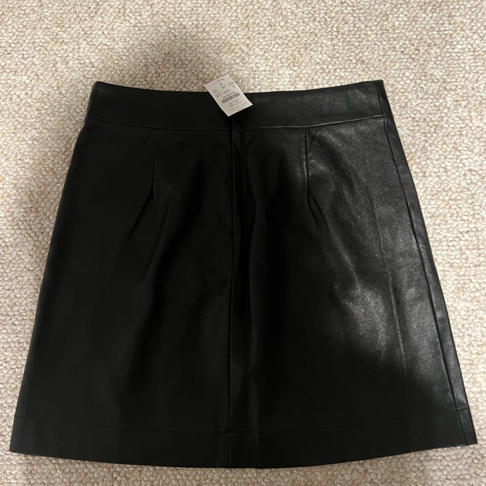J. Crew Black Mini Skirt